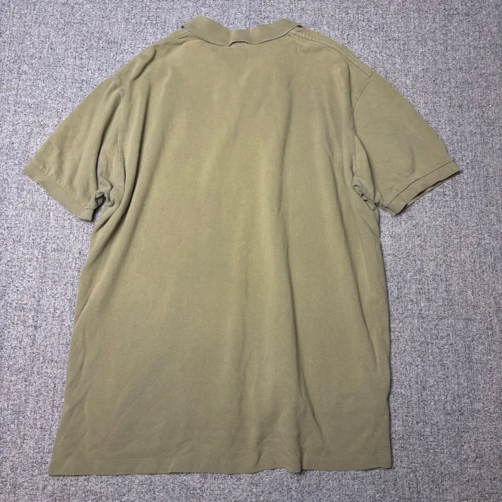 Polo Ralph Lauren Polo Shirt Mens XXL Olive Green Short Sleeve Preppy Pony